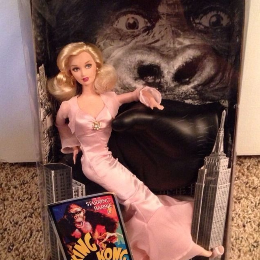 Barbie Doll Mattel King Kong Starring Barbie